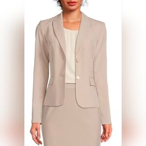 Calvin Klein Beige Women's Blazer